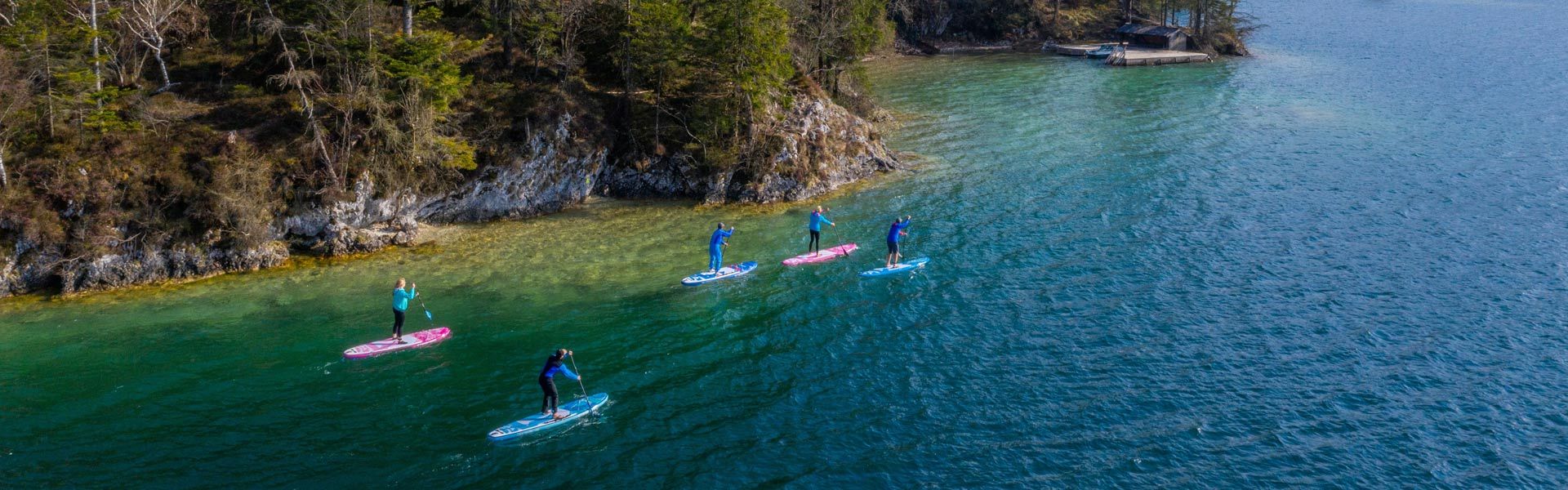 Frauen unterwegs mit dem Starboard Allround Air