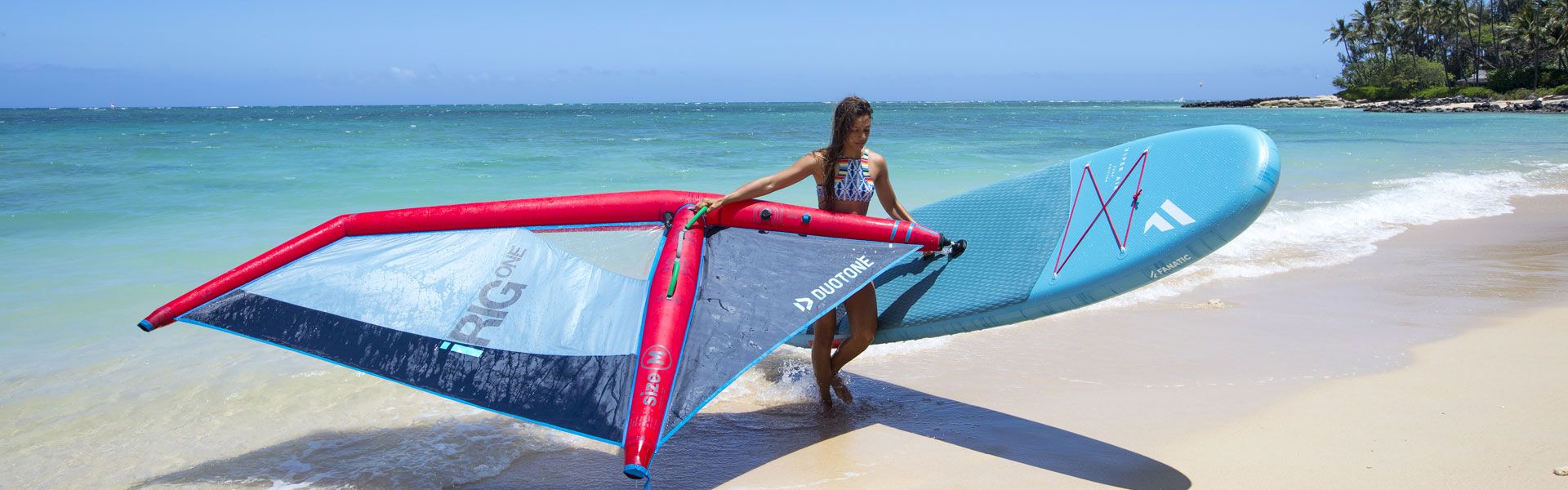 Windsurfen mit dem Fanatic Viper Air