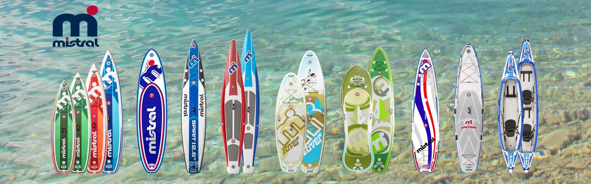 Mistral SUP Boards Übersicht