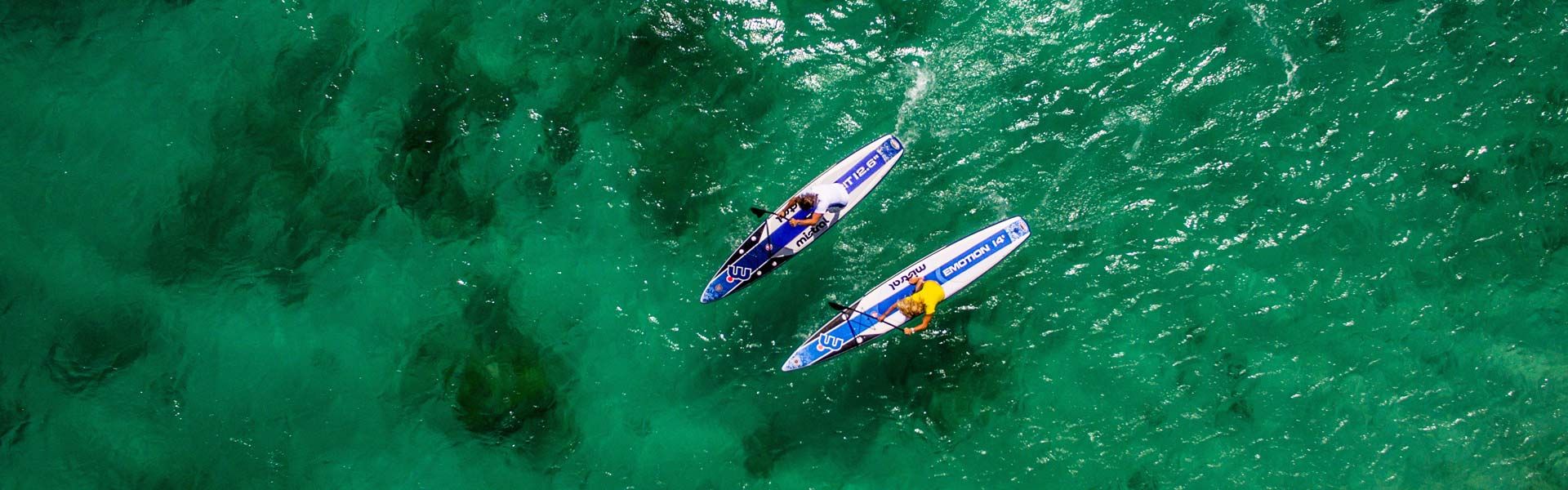 SUP Touren mit den Mistral Spirit und Mistral Emotion