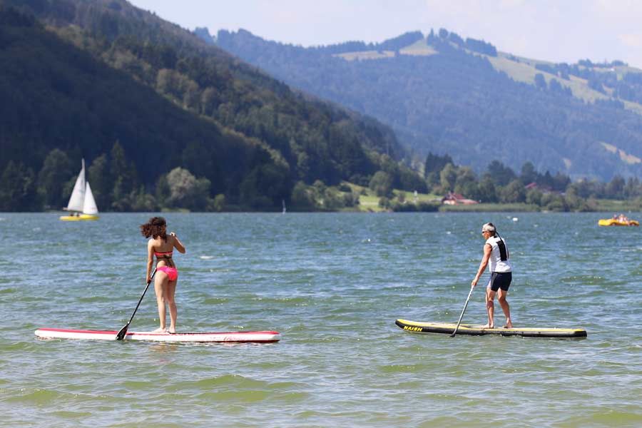 SUP Privatkurs auf dem Alpsee Immenstadt