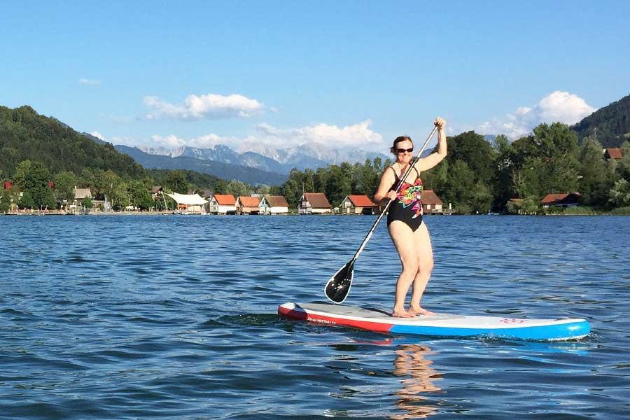 Auch für über 50 Jährige SUP Paddler, die fit sind