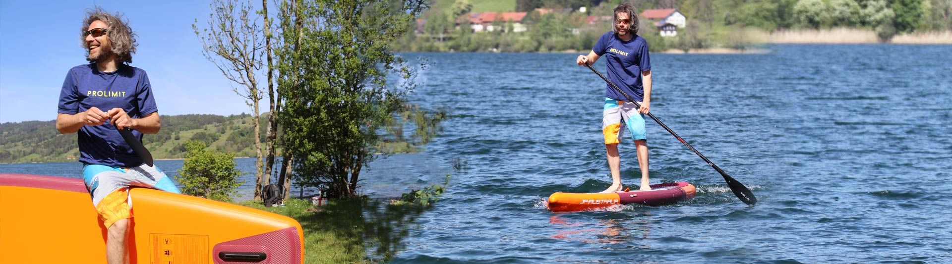 JP Australia SUP Boards auf dem Wasser