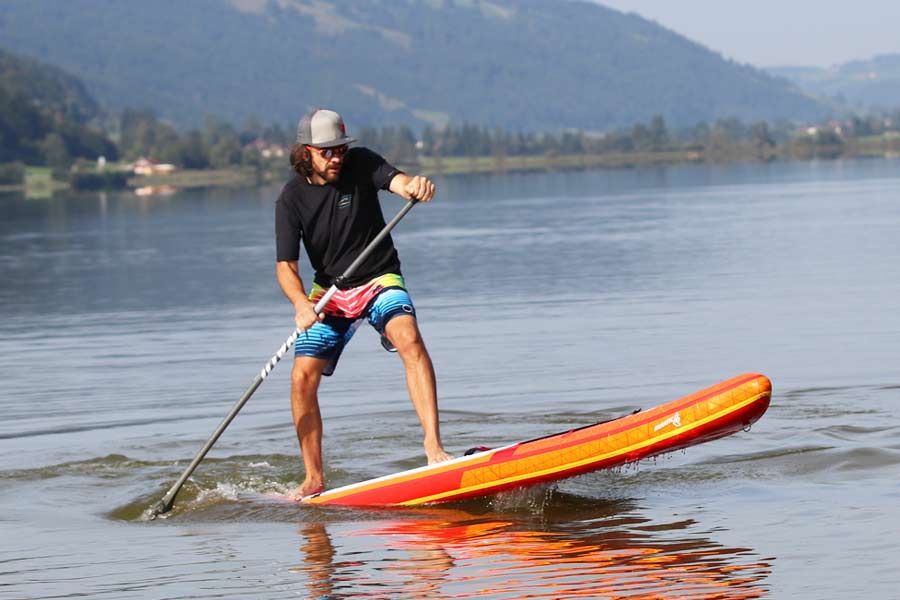 Fortgeschrittene SUP Kurse SUP Racen und richtig Paddeln