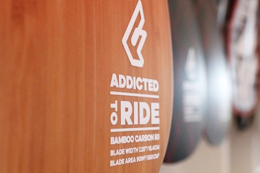 Fanatic Paddel Nahaufnahme Addicted to ride