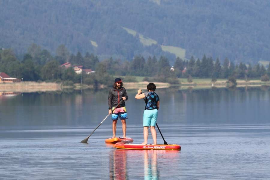 SUP Privat Kurs im Allgäu