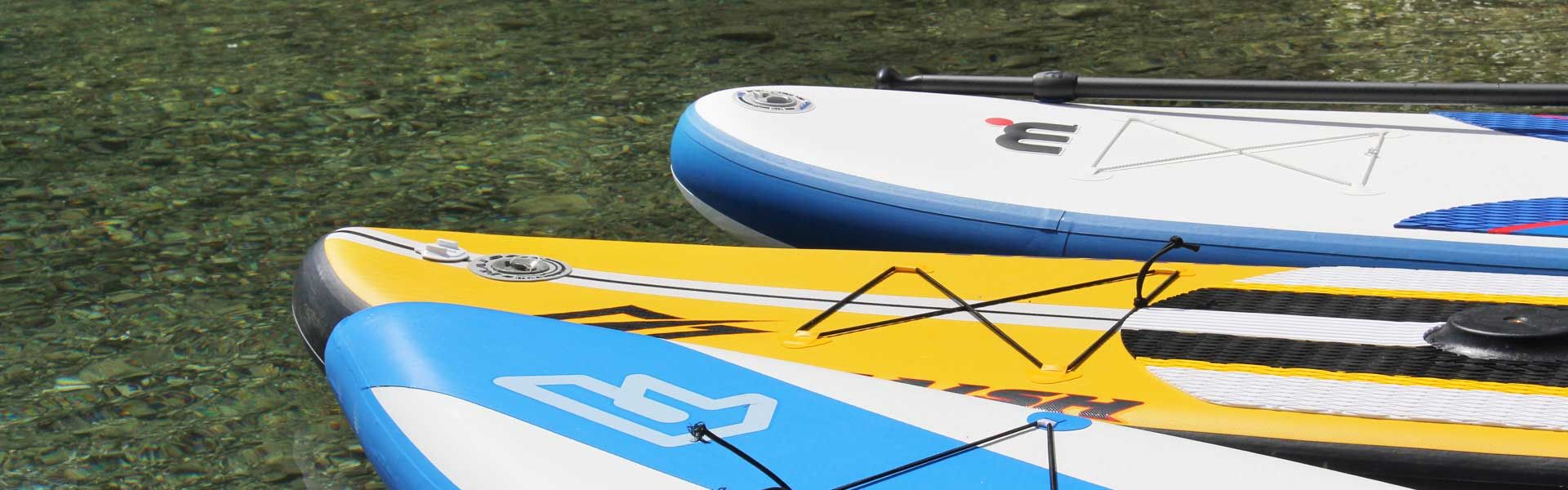 SUP Boards von Fanatic, Naish und Mistral