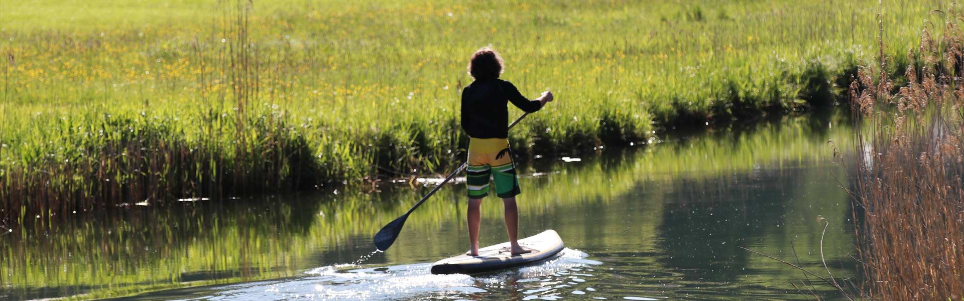 Flusstour mit dem Naish SUP